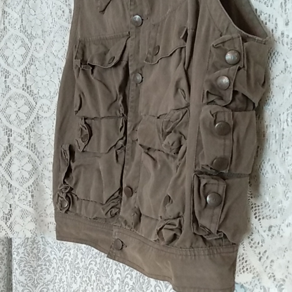 Rare DKNY Vintage Utility Vest